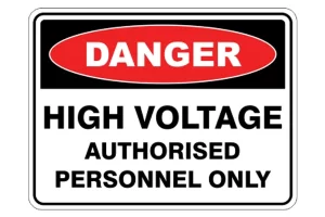 Electrical safety Stickers