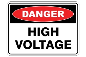 Electrical safety Stickers