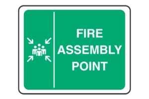Fire Assembly Point Signs