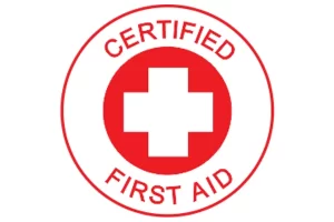 First Aid Stickers