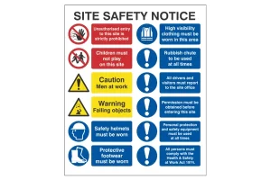 Site safety Signs