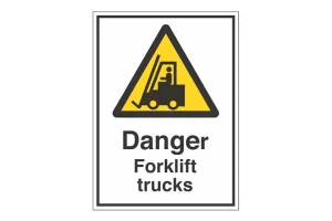 Forklift Truck Signs