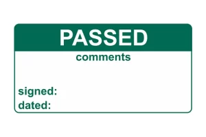 Quality Control Signs