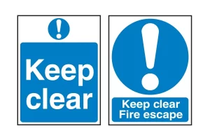 Keep Clear Signs