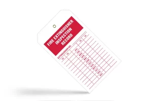 Fire Extinguisher Inspection Tags