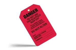 Ladder & Scaffold Tags