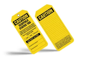 Ladder & Scaffold Tags