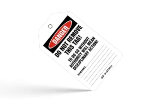 Do Not Operate Tags