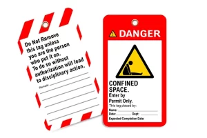 Confined Space Tags