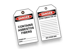 Asbestos Tags