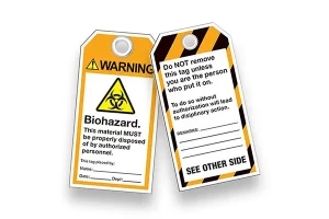 Biohazard Tags