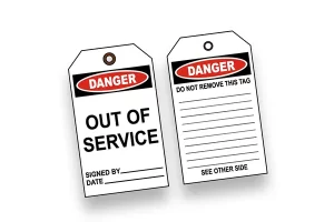 Out of Service Tags