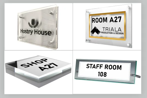 Acrylic Door Name Plates