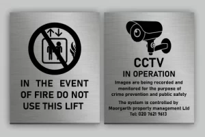 Engraved & Etched Signs