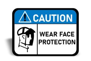 Face Protection Signs