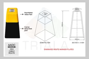 Route Marker Plates in Dubai,UAE
