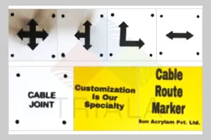Route Marker Plates in Dubai,UAE