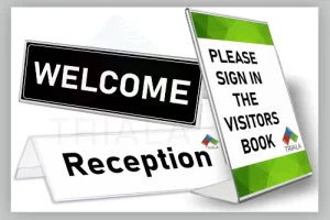 Reception and Lobby Signs