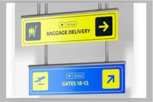 Suspended Ceiling Signs