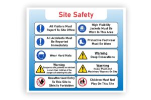 Site safety Signs