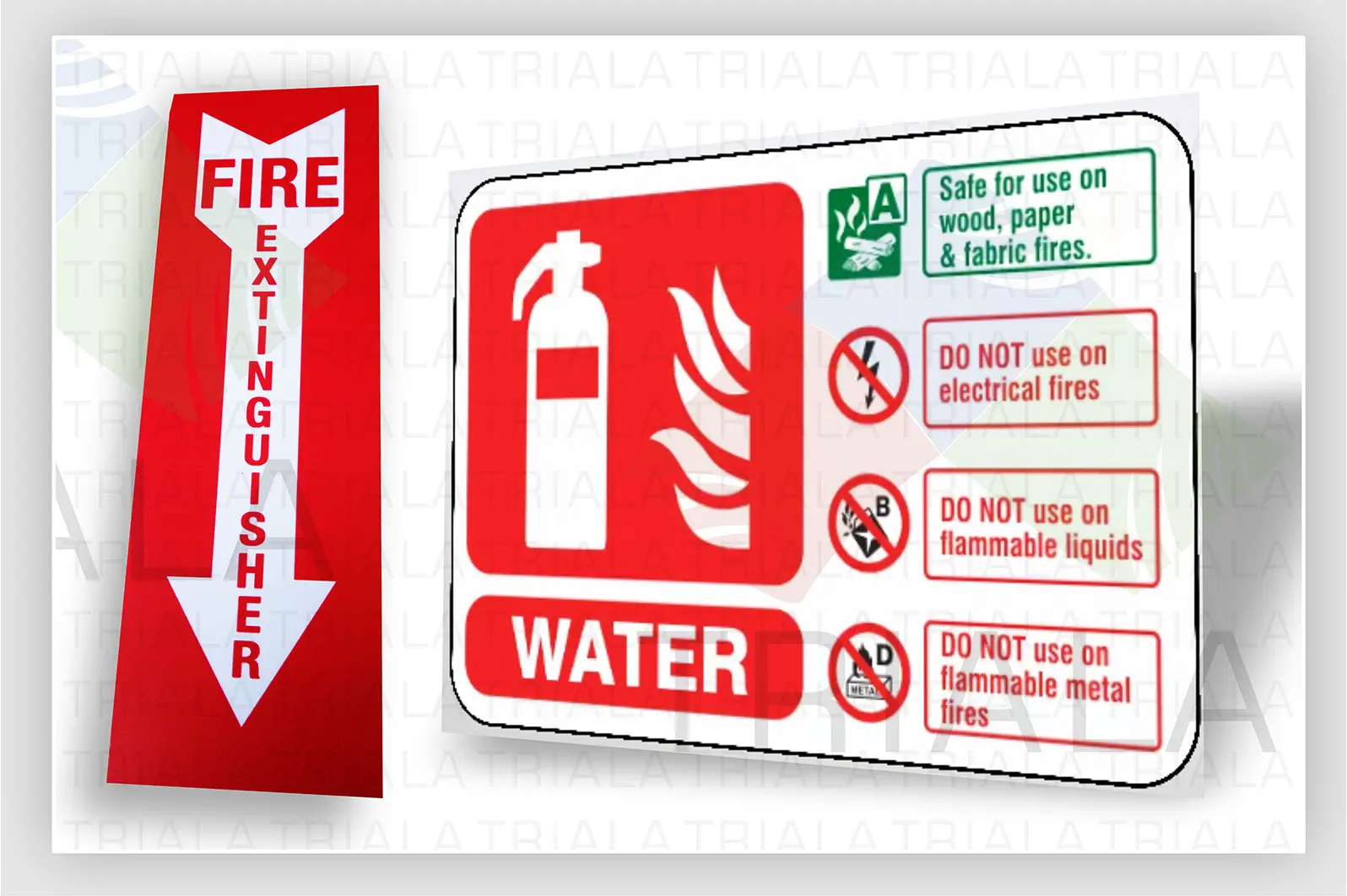 Fire Extinguisher ID’s Signs