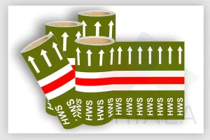 Pipe Marking Labels