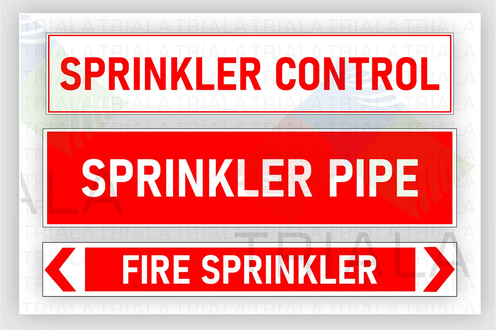 Sprinkler Identification Label
