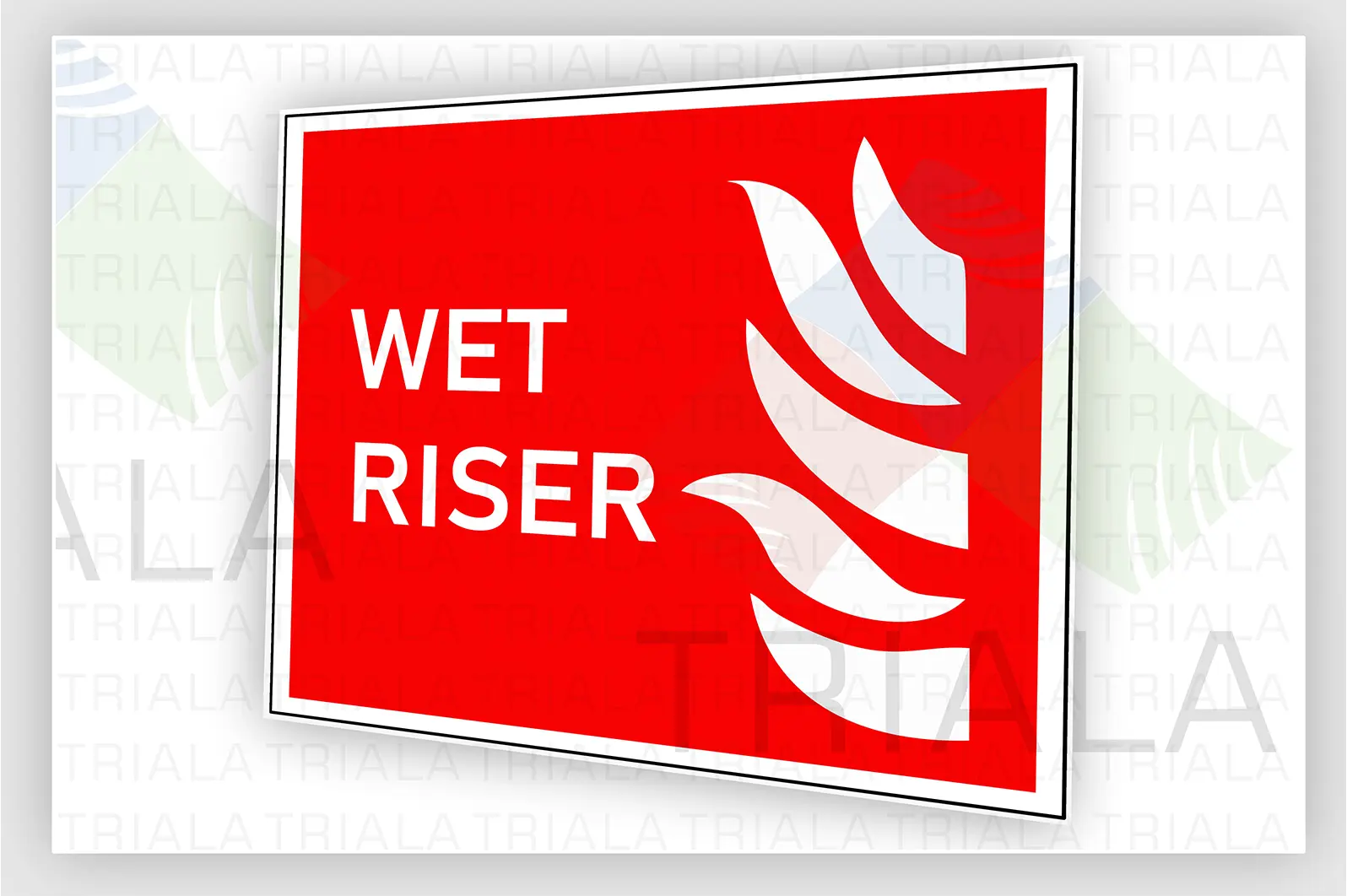 Wet Riser Sign