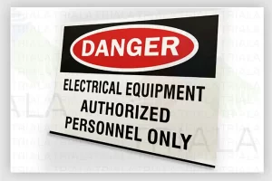 Electrical Warning Stickers