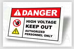 Electrical Warning Stickers