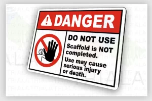 Electrical Warning Stickers