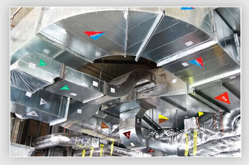 Mechanical (HVAC) Identification Labels