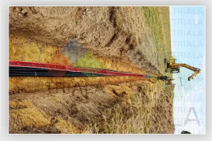 Underground detectable warning tape