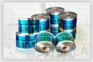 Underground detectable warning tape