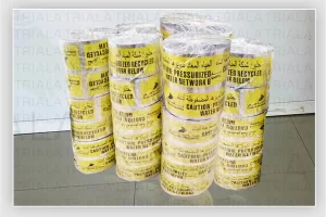 Underground detectable warning tape