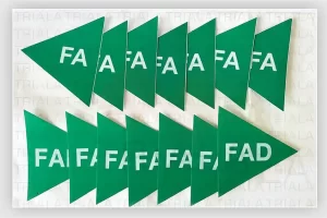 Duct Marking Labels
