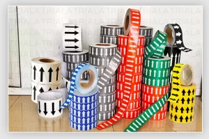 Directional Flow Arrow Tape (MEP/Pipe Marking)