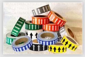 Directional Flow Arrow Tape (MEP/Pipe Marking)
