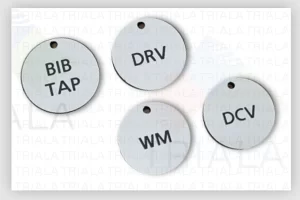PVC Engraved Valve Tags