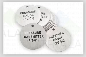 stainless steel engraved valve tags
