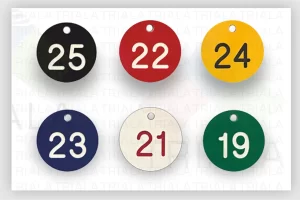 Traffolyte Engraved Valve Tags