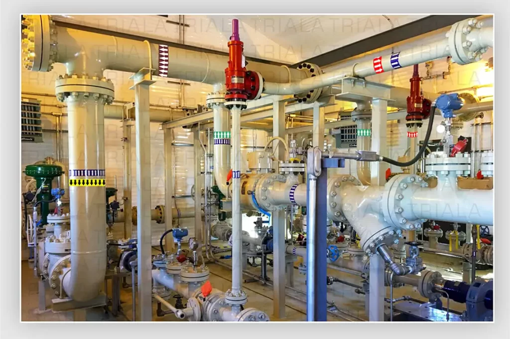 MEP Labels,plumbing labels,electrical labels,mechanical labels,arrow tape,flow tape,triangle stickers,supply air sticker,sprinkler sticker