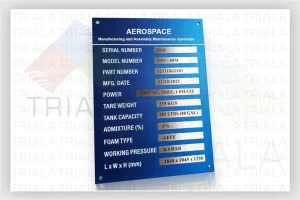 Aerospace Labels and Tags
