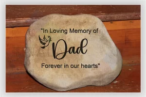 engraving on memorial stones