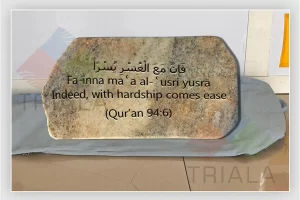 engraving scripture on stones