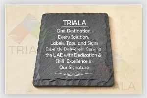 engraving stones on business corporate