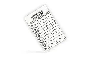 Fire Extinguisher Inspection Tags