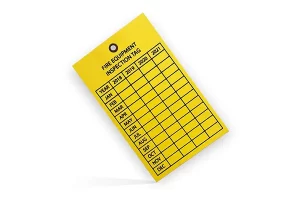 Fire Extinguisher Inspection Tags