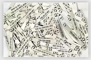 stainless steel cable id tags