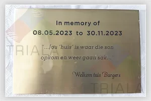 Engraving – Awards & Memories